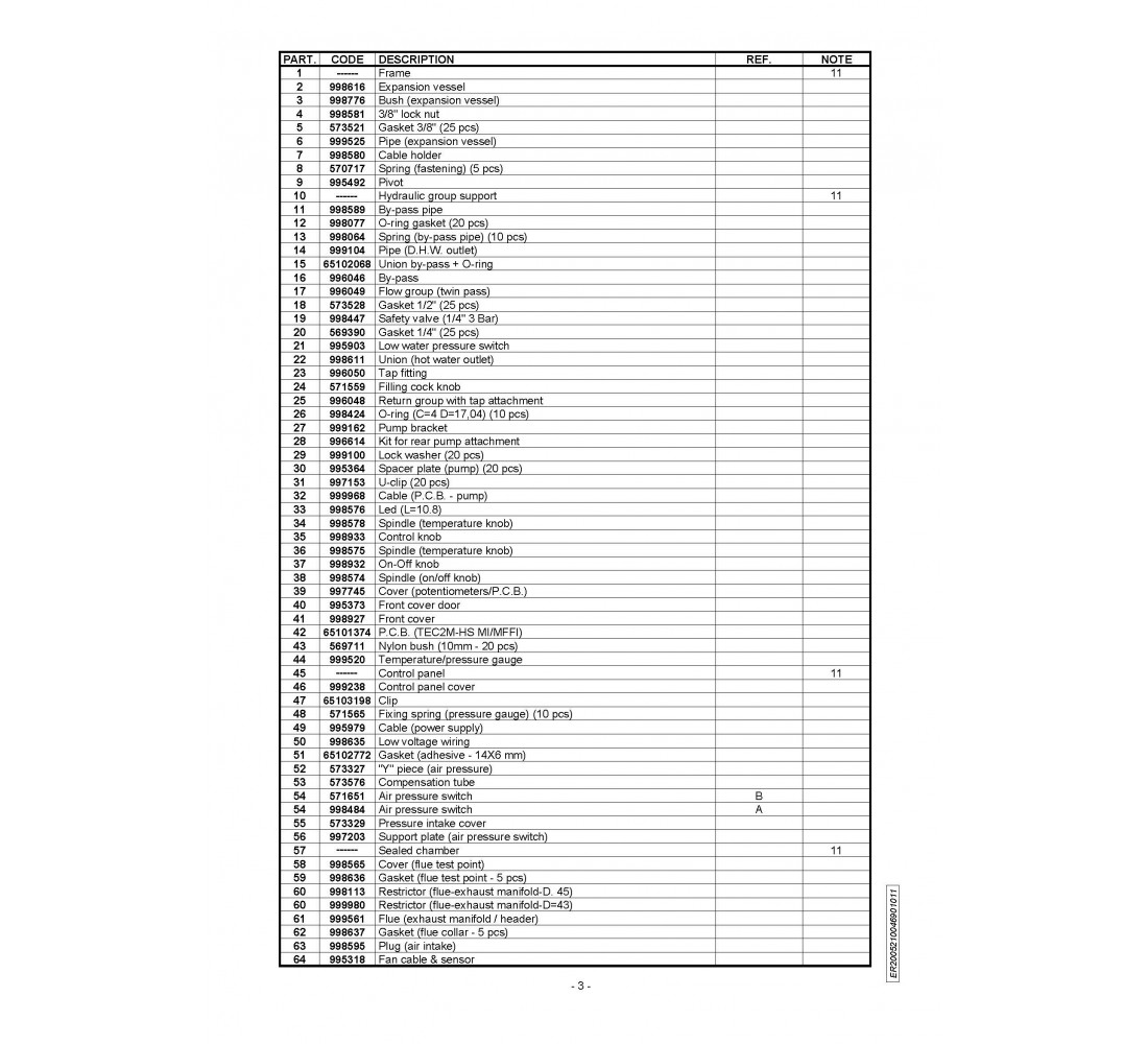 ARISTON TX 23, 27 MFFI